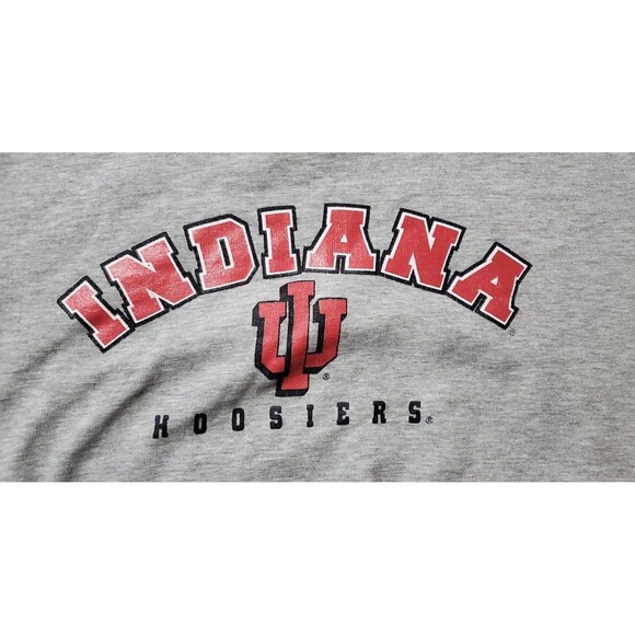 Vintage 90s university of Indiana Hoosier UI  Pro Edge hoodie sweater pullover s - Picture 3 of 5